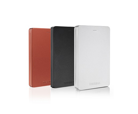 Toshiba Canvio® Alumy Portable Hard Drive