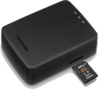 Toshiba Canvio® Aerocast™ Portable Hard Drive - Built-in SD Card Slot