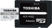 Toshiba Exercia™ Pro M401 with Adapter - Fully Compliant with the Latest SD Association Specification