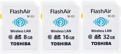 Dynabook - FlashAir™ W-03 Wireless SD Card Overview