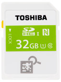 Toshiba NFC SD Card - High Capacity