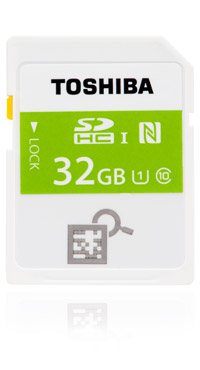 Toshiba NFC SD Card