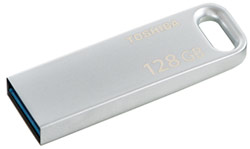 Toshiba TransMemory™ U363 - Sleek, brushed metal design