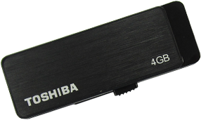 Toshiba USB3.0 Flash Drive Pro - Stylish and Compact Design