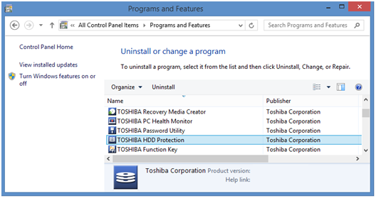 toshiba eco utility